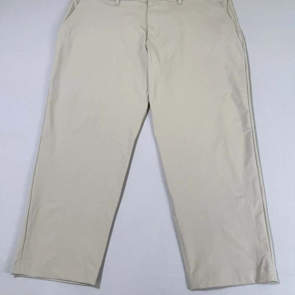 Lululemon‎ Commission Pants Mens 40x28 5 Pocket Chino Beige Performance Stretch
